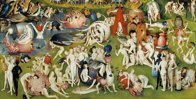 El jardín de las Delicias. El Bosco. Museo del Prado