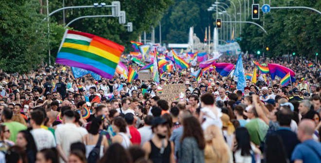 Manifestación estatal Orgullo LGTBI Madrid 2023 © MADO Madrid Orgullo 
