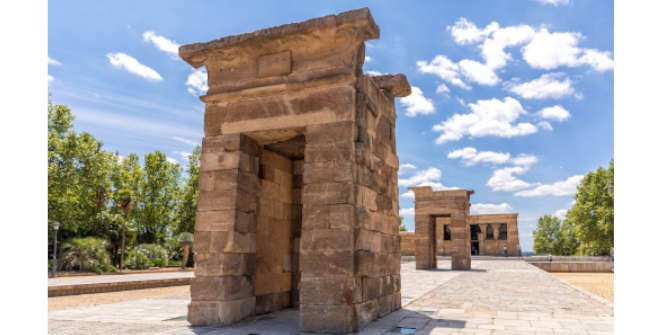 Templo de Debod. Foto: Álvaro López del Cerro. © Madrid Destino
